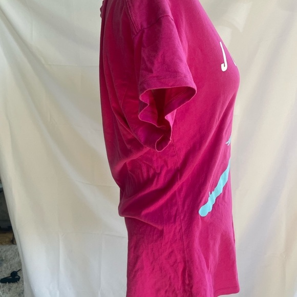 Pink Jordan Graphic T-Shirt women’s size 2XL - Picture 2 of 7